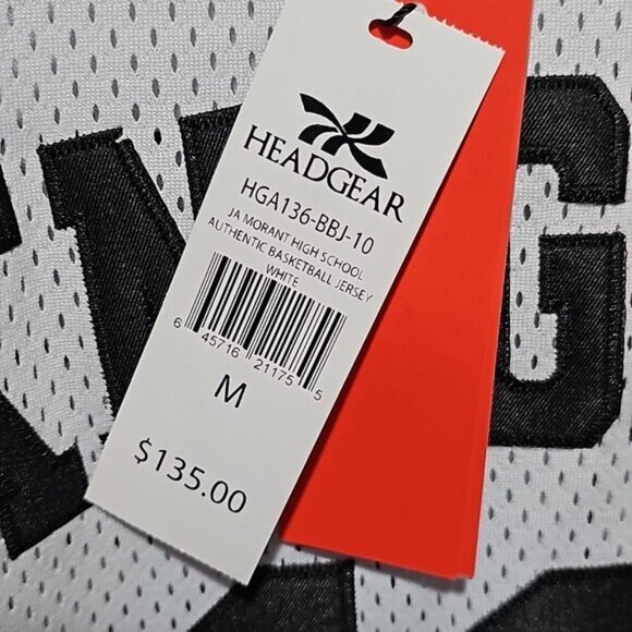 Ja Morant Crestwood Heights Basketball Jersey Size Medium New - Picture 3 of 11